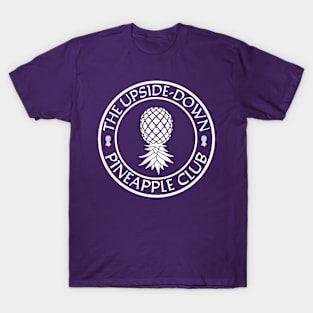 The Upside-Down Pineapple Club Circle Logo T-Shirt